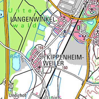 Beispiel DTK100 Rasterkarte