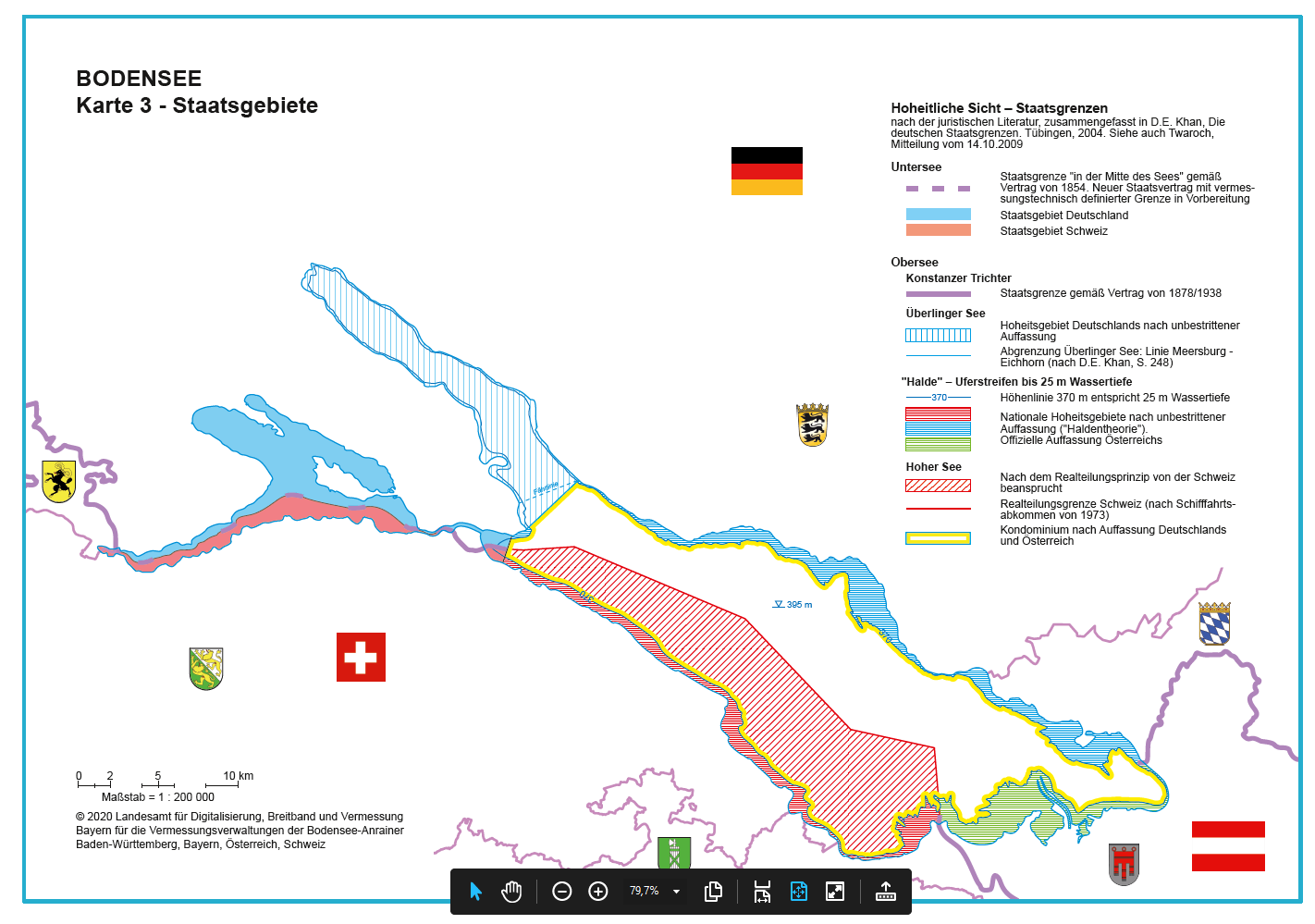 Karte 3 - Staatsgebiete