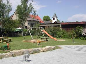 Beispiel eines kleinen Spielplatzes