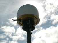 Antenne einer SAPOS-Referenzstation